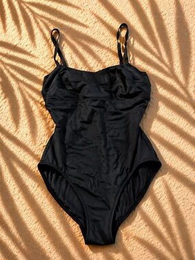 Malia Mills Beach Party black one piece